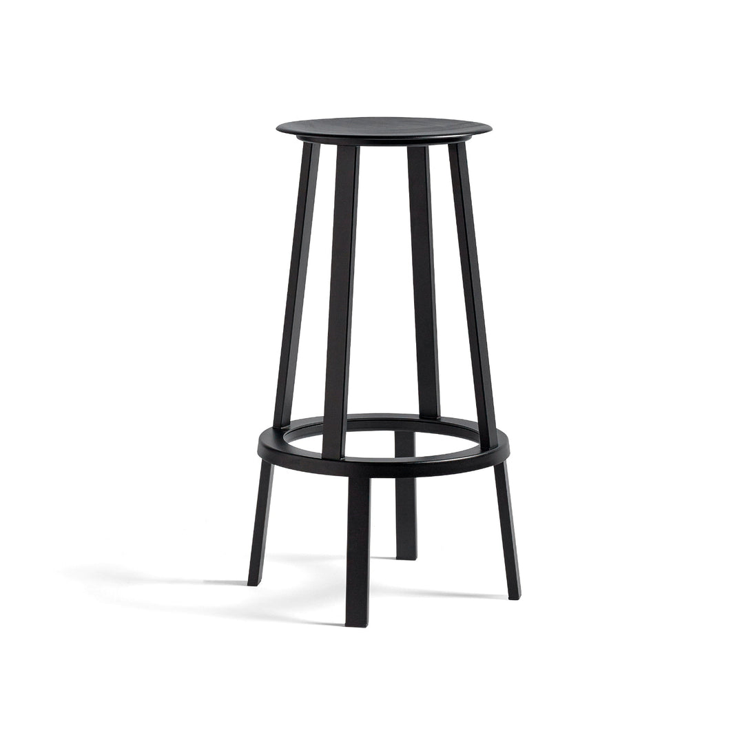Hay Revolver Stool Black barkruk