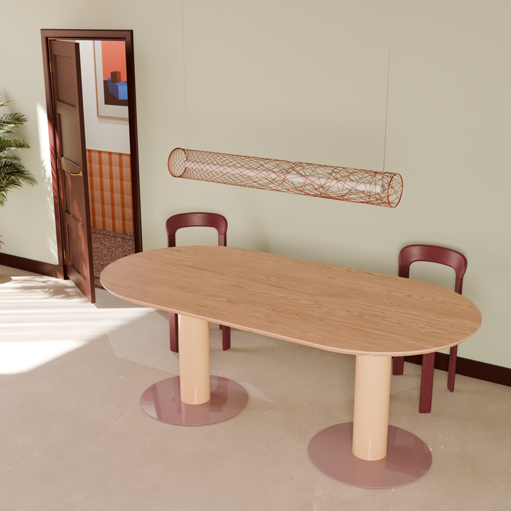 La Ligne Reel Dining Rounded Oval