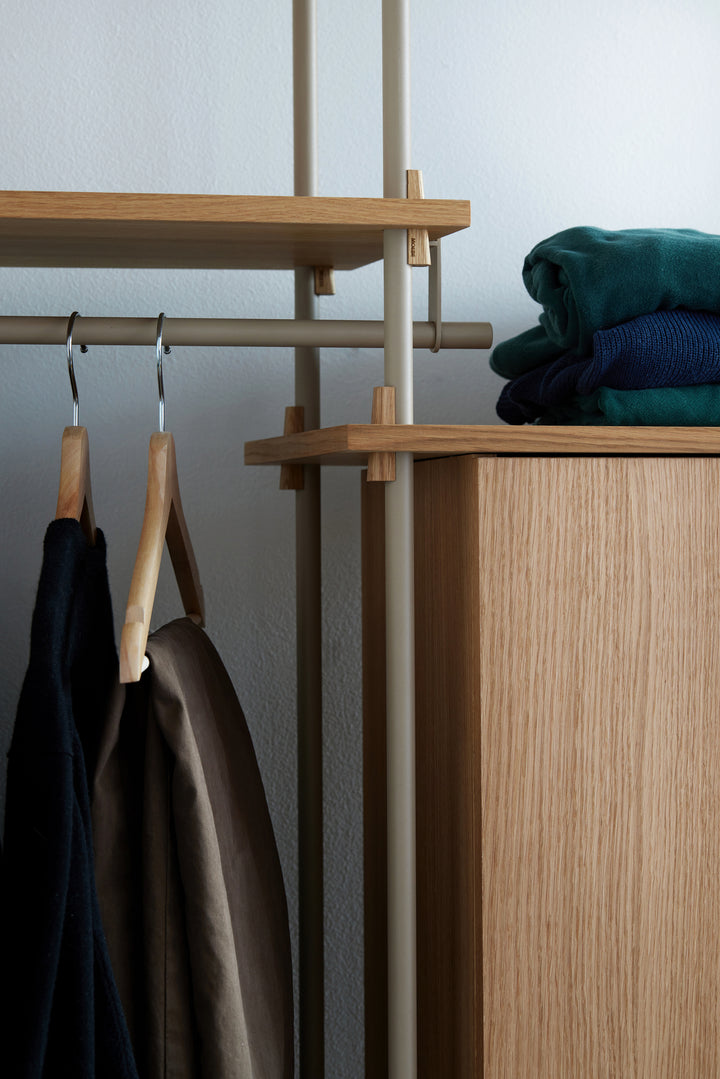 Moebe Shelving System Wardrobe