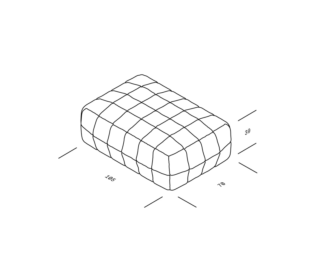 OUT Henn Sofa - Pouf Large