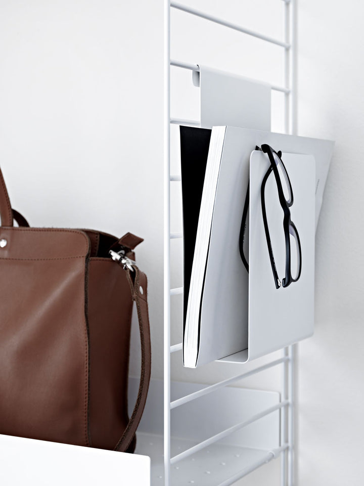 String Magazine Holder