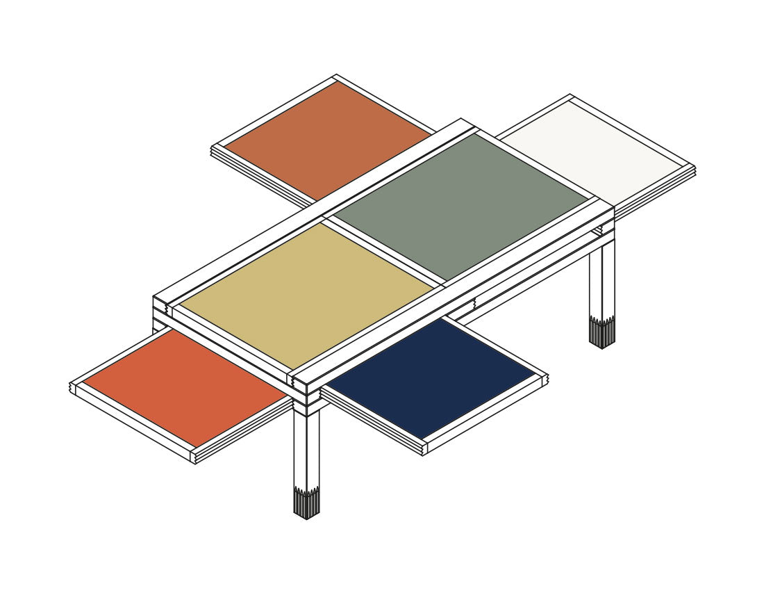 Sculptures Jeux Hexa De Klare Lijn