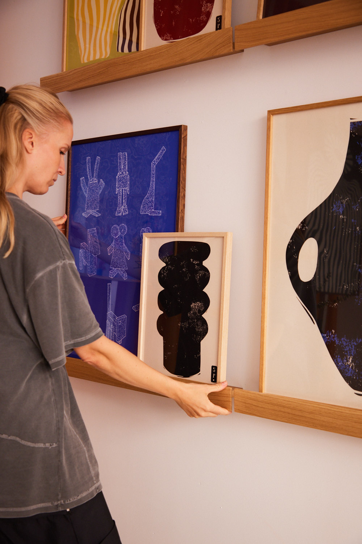Paper Collective Floating Gallery Shelf