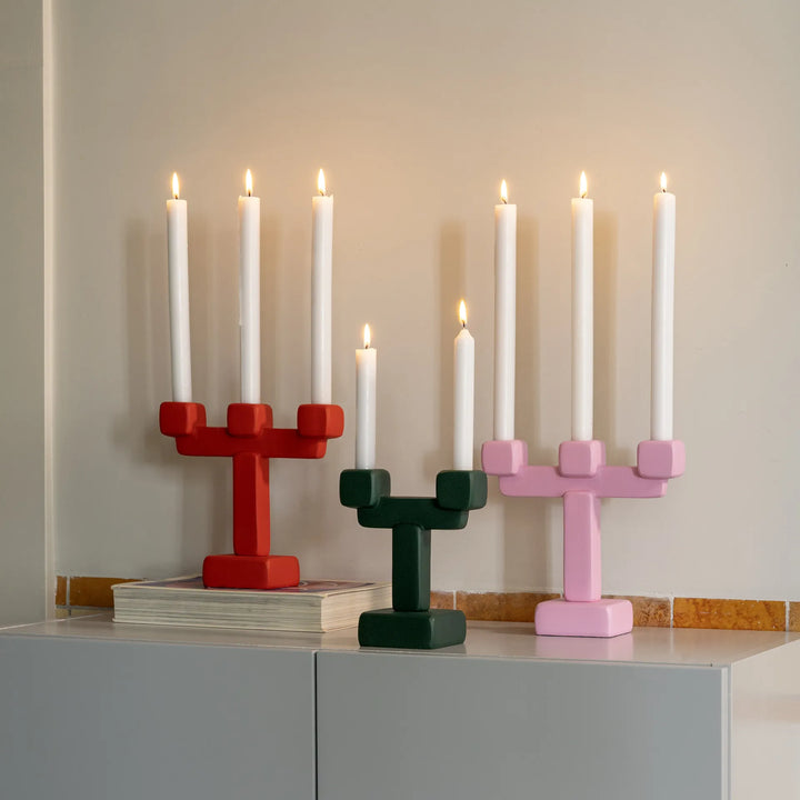 &Klevering Chunk kaarsenhouder