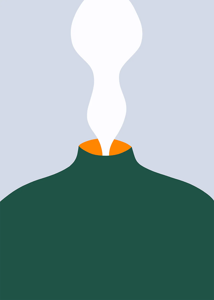 Paper Collective 'Fumee' Art Print