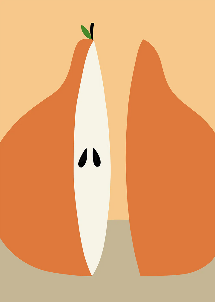 Paper Collective 'Poire' Art Print