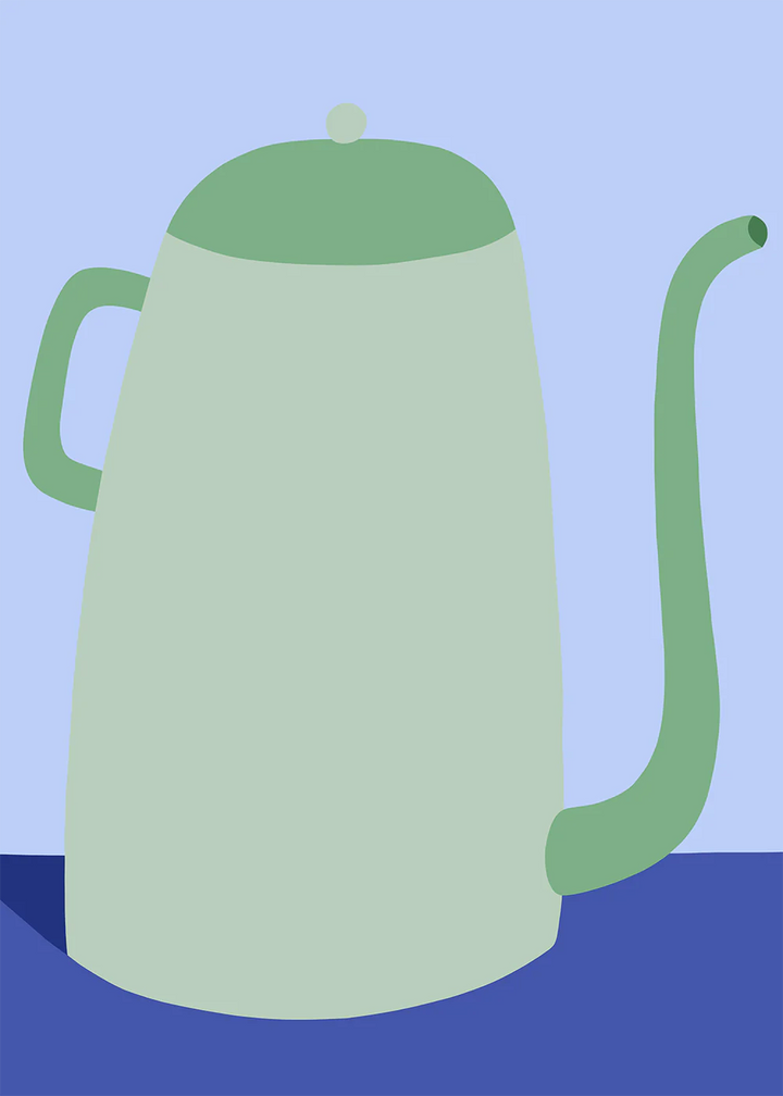 Paper Collective 'Cafetiere' Art Print