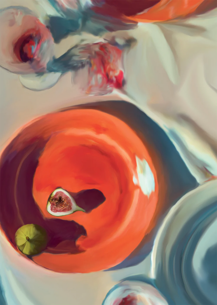 Paper Collective 'Fine Dining' Art Print