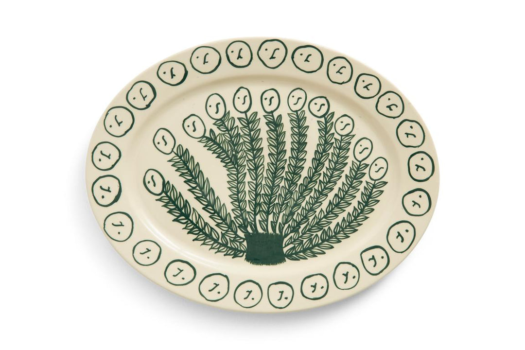 Hay La Pittura Oval Serving Platter