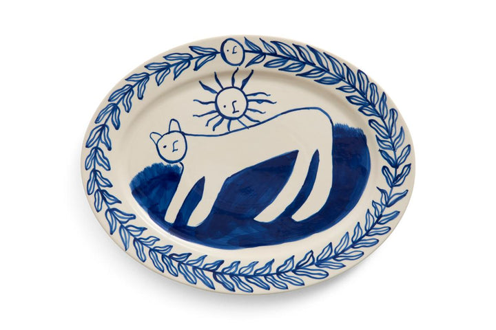 Hay La Pittura Oval Serving Platter