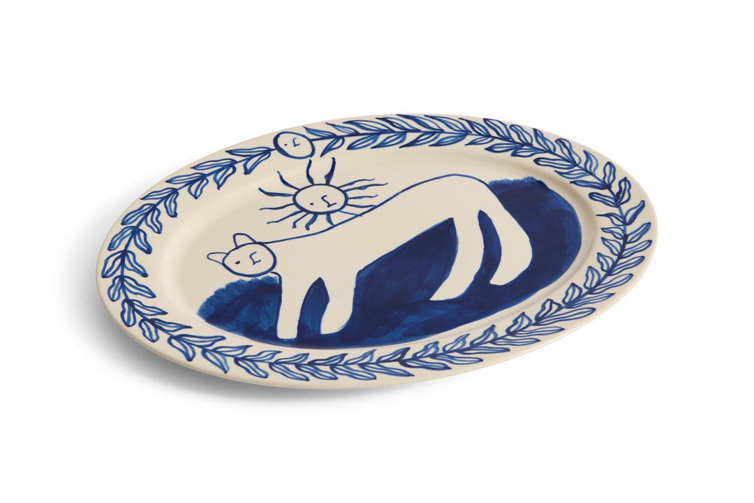 Hay La Pittura Oval Serving Platter