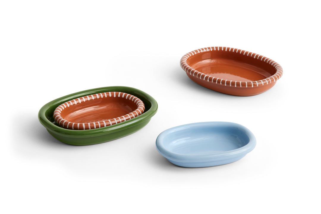 Hay Barro Oval Dish