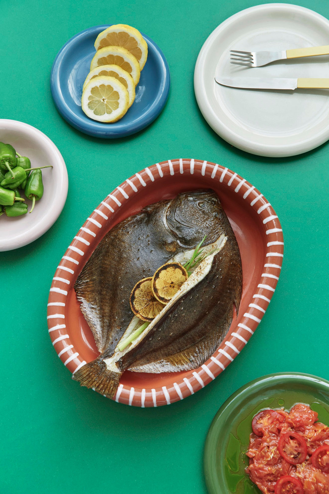 Hay Barro Oval Dish