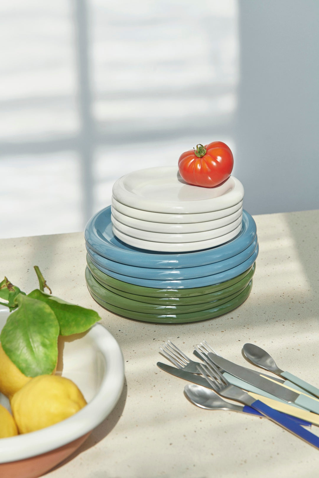 Hay Barro Plates set van 2