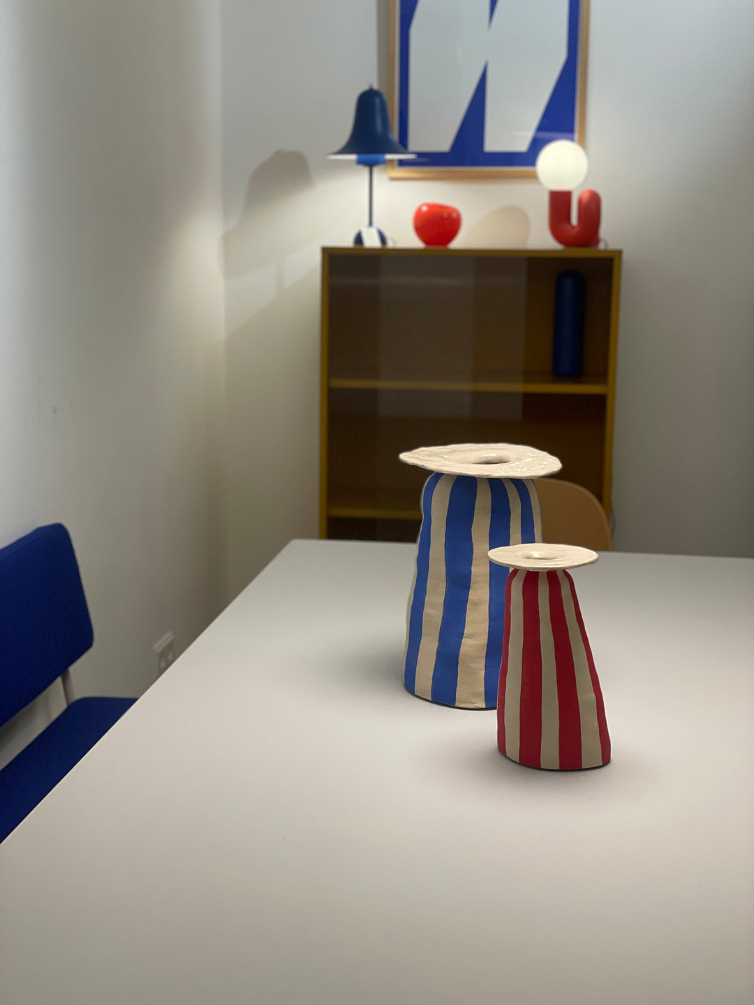 Laura-Liza Striped Vases