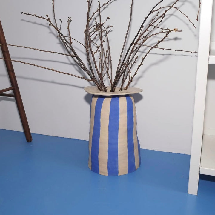 Laura-Liza Striped Vases