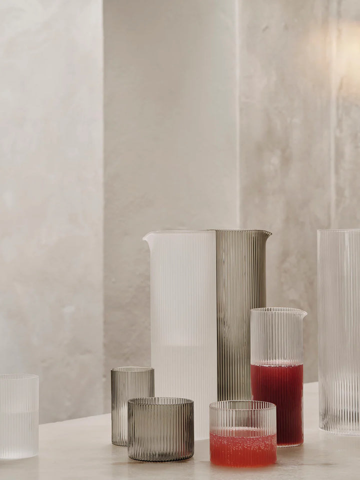 Ferm Living Ripple Low Glasses