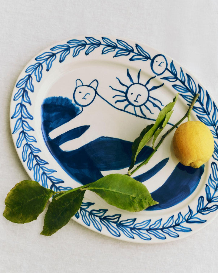 Hay La Pittura Oval Serving Platter