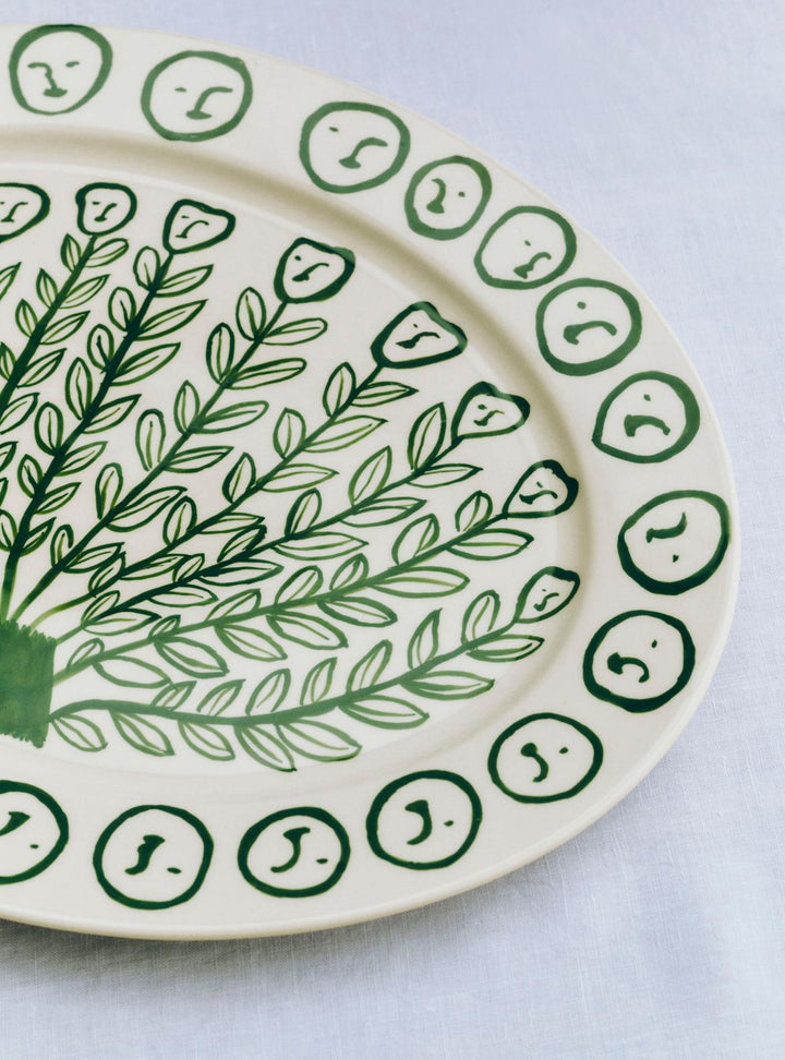 Hay La Pittura Oval Serving Platter