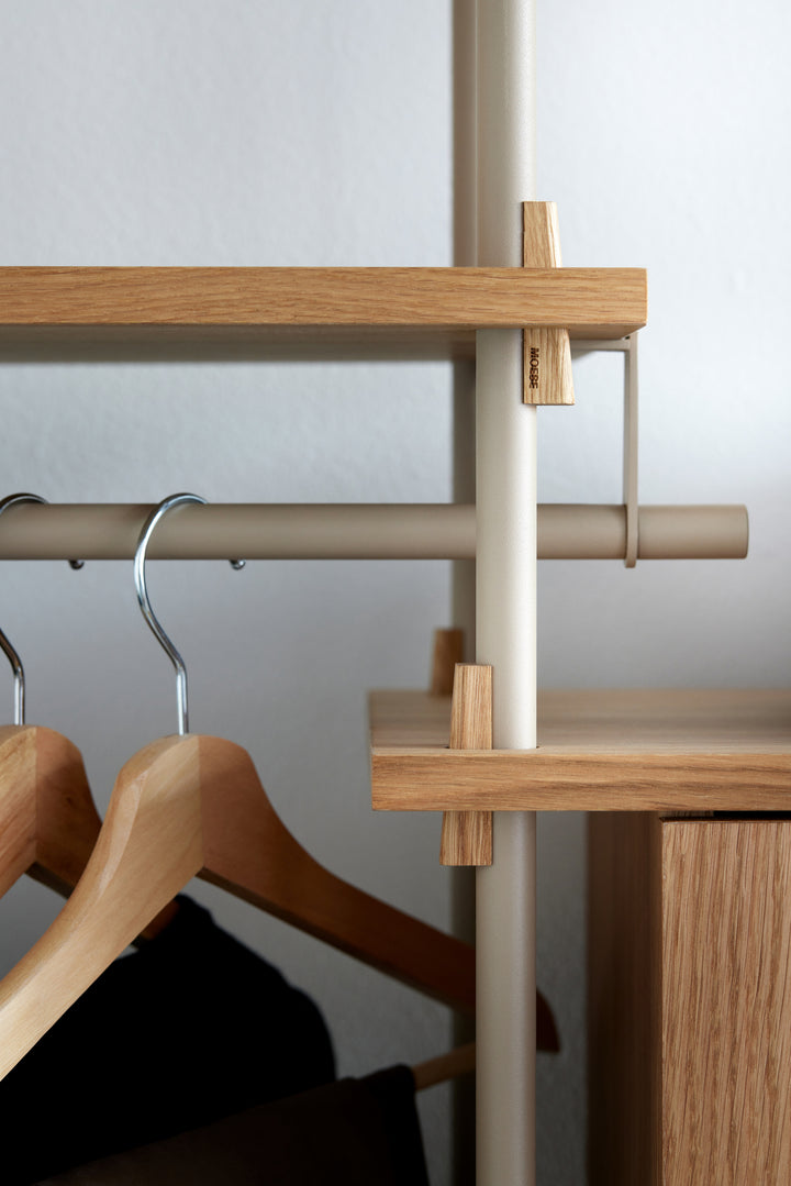 Moebe Shelving System Wardrobe