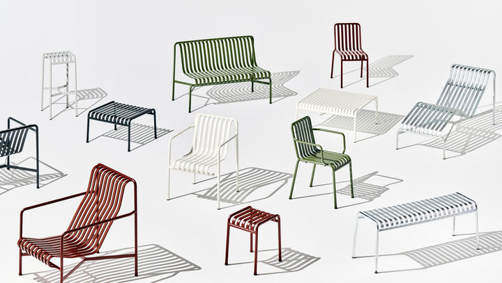 Hay Palissade Bench