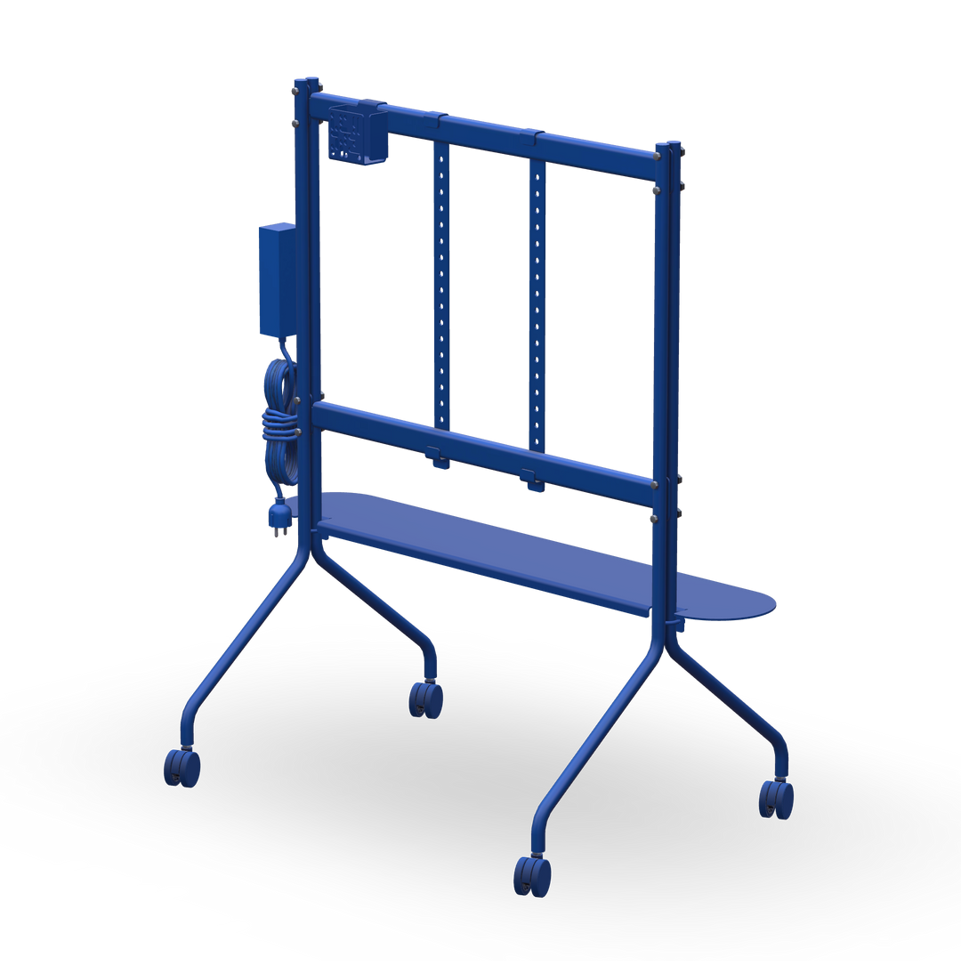 Flexibele TV Standaard op wielen