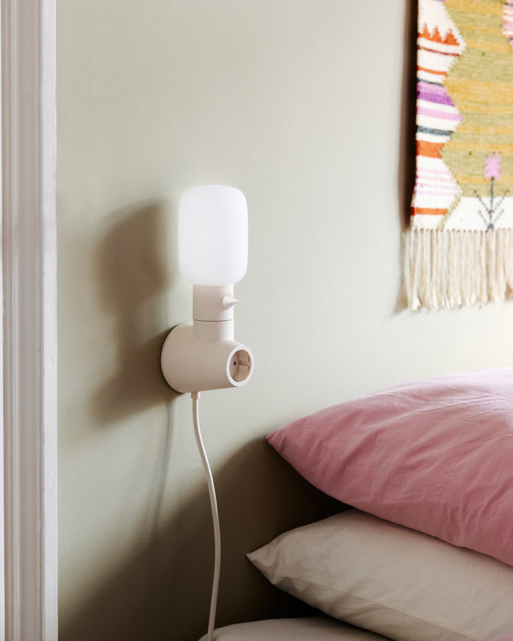 Pedestal Plug-in Lamp