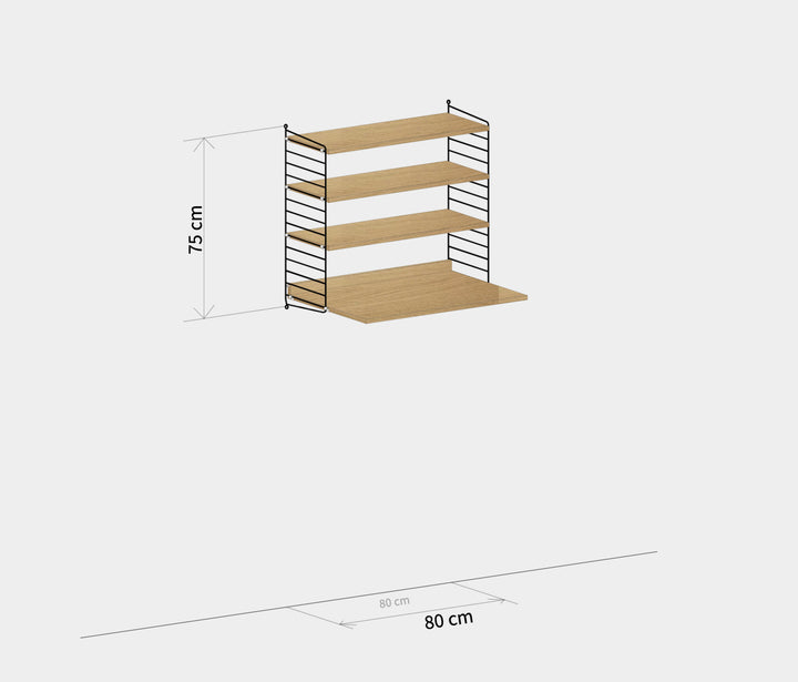 String System Hangkast met bureau