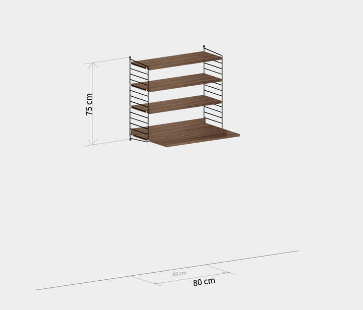 String System Hangkast met bureau