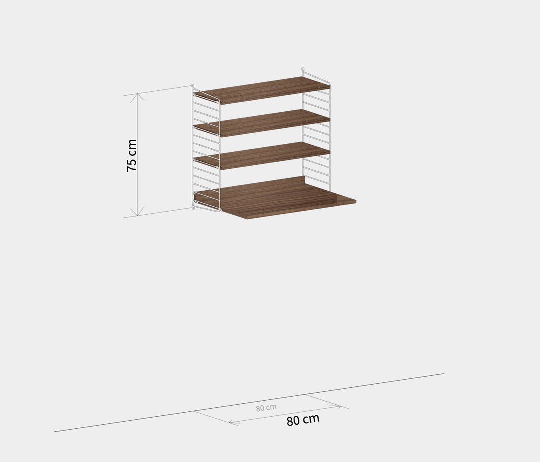 String System Hangkast met bureau