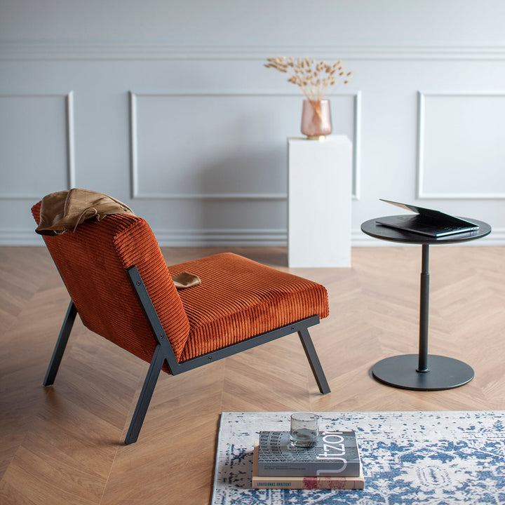 goedkope Corduroy lounge stoel