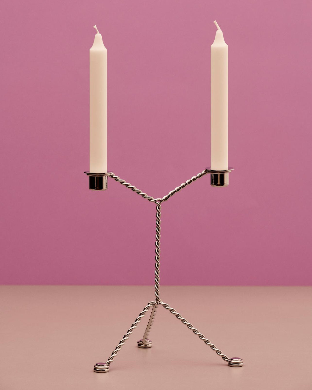 Hay Wire Candleholder