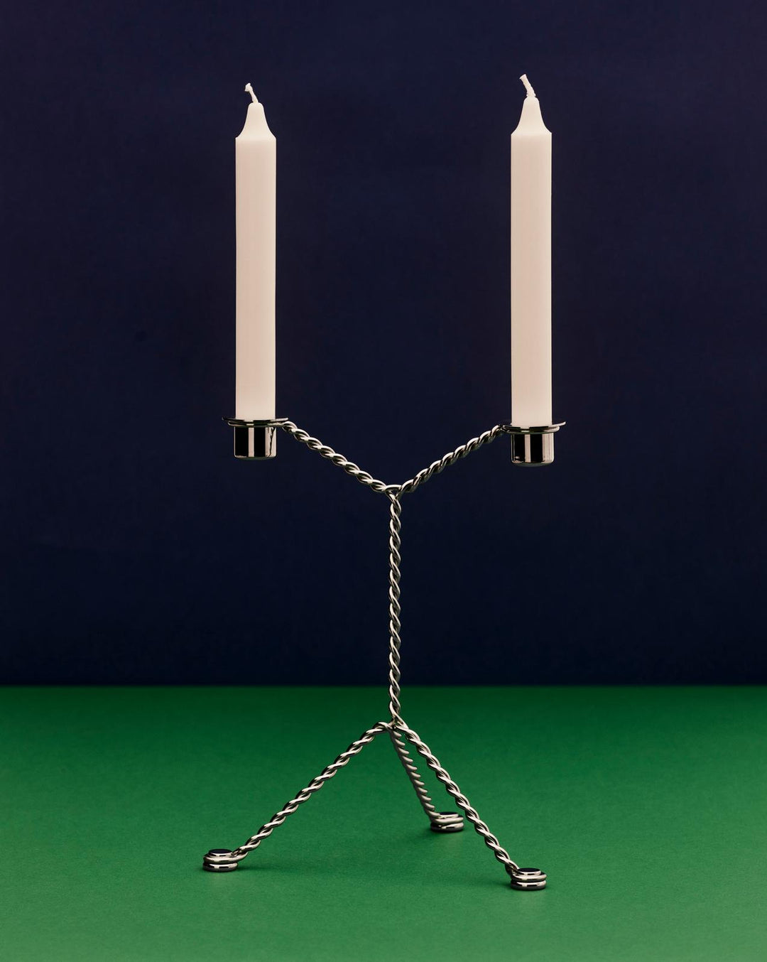 Hay Wire Candleholder