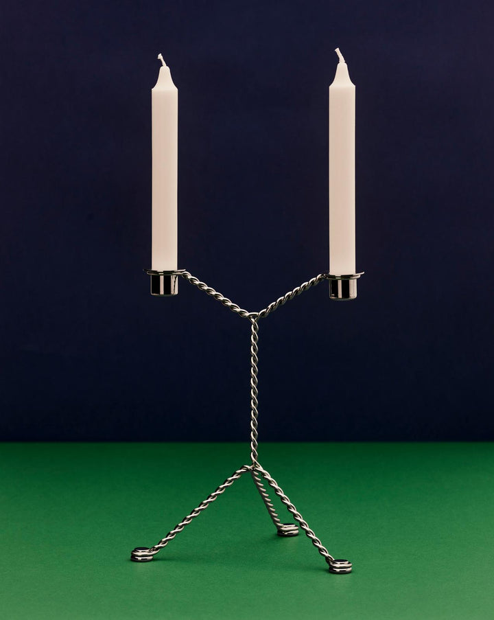 Hay Wire Candleholder