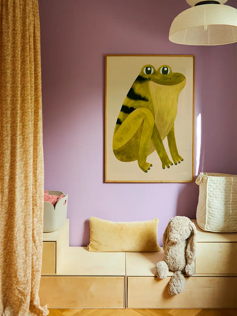 Paper Collective 'Grinning Frog' Art Print