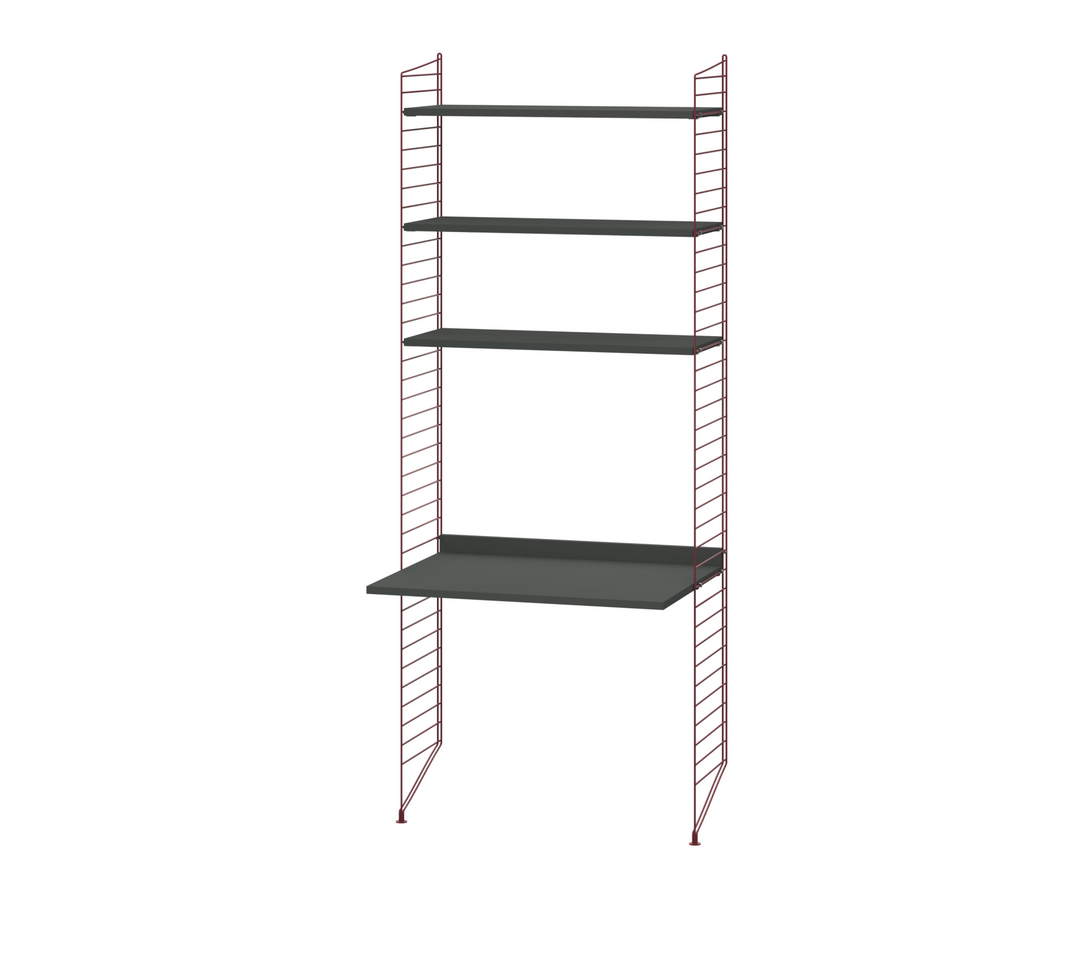 String Bureau met planken