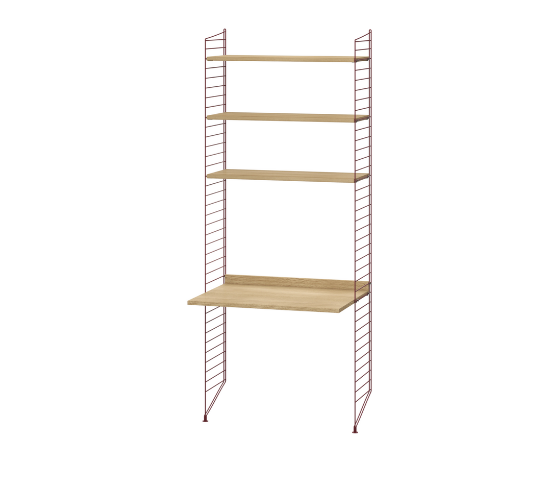 String Bureau met planken