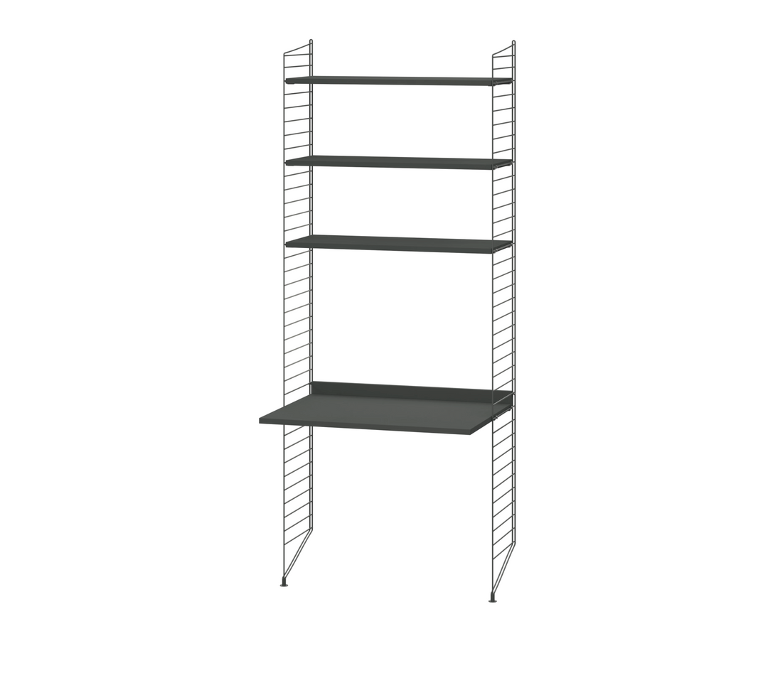 String Bureau met planken