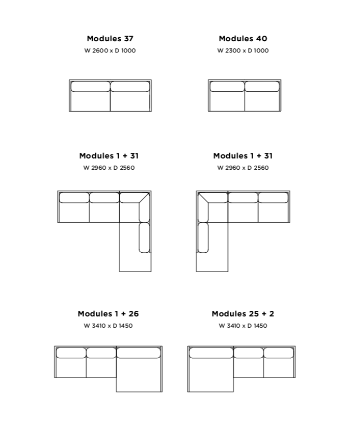 Wendelbo Maho Sofa