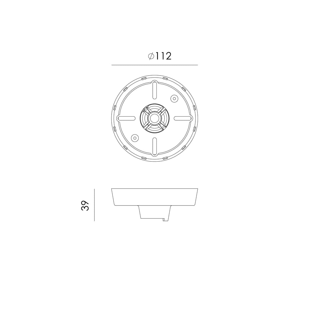 Tonone Bolt 2-Arm Ceiling Upperfit